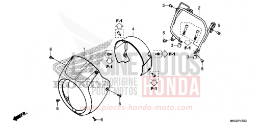 WINDLAUF, VORNE CMX500A2N de 2022